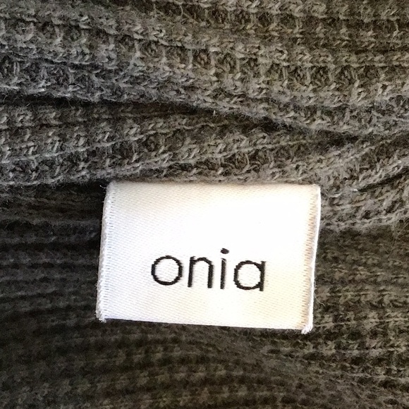 EUC Men’s L Grey Onia Waffleweave Joggers - Picture 3 of 8